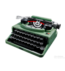 Lego Ideas - Macchina da scrivere - Lego 21327 Introvabile Design sorprendente ricco di dettagli Anni 18+ 2079pz