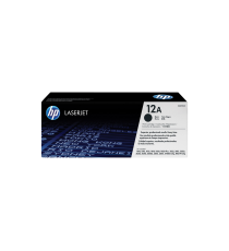 HP Q2612A NERO 12A TONER ORIGINALE PER HP Laser 1010-1012-1015-1020-1022 CAPACITA' 2.000 PAGINE