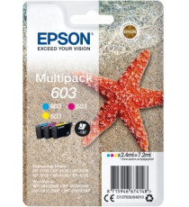 MULTIPACK EPSON T603 C-M-Y C13T03U54010 ORIGINALE PER EPSON PER XP-2100,3100,WF-2810,2830,2835
