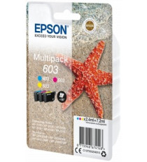 MULTIPACK EPSON T603 C-M-Y C13T03U54010 ORIGINALE PER EPSON PER XP-2100,3100,WF-2810,2830,2835