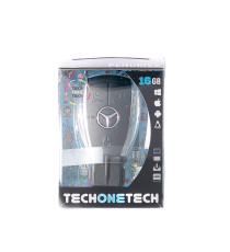 PENDRIVE 32GB CHIAVE MERCEDES TECHONETECH TEC5002-32 32 GB USB 2.0 - MEMORIA 32GB CHIAVE MERCEDES 3D PENDRIVE 32GB CHIAVE MERCEDES TECHONETECH TEC5002-32 32 GB USB 2.0 - MEMORIA 32GB CHIAVE MERCEDES 3D
