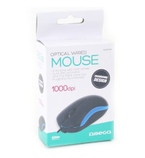 MOUSE OMEGA OTTICO BLU E NERO OM07VBL CON CAVO USB 125CM - 1000DPI - 2 TASTI + ROTELLA SCROLLER - DESIGN SIMMETRICO MOUSE OMEGA OTTICO BLU E NERO OM07VBL CON CAVO USB 125CM - 1000DPI - 2 TASTI + ROTELLA SCROLLER - DESIGN SIMMETRICO