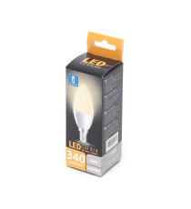 LAMPADINA LED A5 C37 4W ATTACCO E14 COLOR BOX 340 LUMEN 3000K LUCE CALDA ANGOLO 280 D37H100mm EQUIVALE 31W INCANDESCENZA LAMPADINA LED A5 C37 4W ATTACCO E14 COLOR BOX 340 LUMEN 3000K LUCE CALDA ANGOLO 280 D37H100mm EQUIVALE 31W INCANDESCENZA