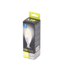 LAMPADINA LED A5 C37 9W ATTACCO E14 COLOR BOX 840 LUMEN 4000K LUCE NATURALE ANGOLO 280 D37H112mm EQUIVALE 62W INCANDESCENZA LAMPADINA LED A5 C37 9W ATTACCO E14 COLOR BOX 840 LUMEN 4000K LUCE NATURALE ANGOLO 280 D37H112mm EQUIVALE 62W INCANDESCENZA