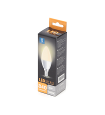 LAMPADINA LED A5 C37 9W ATTACCO E14 COLOR BOX 840 LUMEN 3000K LUCE CALDA ANGOLO 280 D37H112mm EQUIVALE 62W INCANDESCENZA LAMPADINA LED A5 C37 9W ATTACCO E14 COLOR BOX 840 LUMEN 3000K LUCE CALDA ANGOLO 280 D37H112mm EQUIVALE 62W INCANDESCENZA