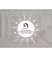 LAMPADINA SMART LED GU10 7W C37 WIFI RGB+CCT 3000K-6500K 450 LUMEN D50*H72mm COMPATIBILE CON ALEXA E GOOGLE ASSISTANT FARETTO