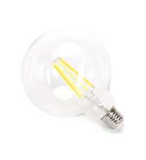 LAMPADINA SMART LED A FILAMENTO G125 6W E27 WIFI CCT 2700K-6500K 850 LUMEN D125H163mm COMPATIBILE CON ALEXA E GOOGLE ASSISTANT LAMPADINA SMART LED A FILAMENTO G125 6W E27 WIFI CCT 2700K-6500K 850 LUMEN D125H163mm COMPATIBILE CON ALEXA E GOOGLE ASSISTANT