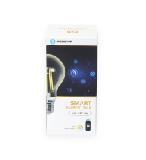 LAMPADINA SMART LED A FILAMENTO A60 6W E27 WIFI CCT 2700K-6500K 850 LUMEN D60H111mm COMPATIBILE CON ALEXA E GOOGLE ASSISTANT