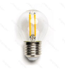 LAMPADINA LED FILAMENTO G45 4W ATTACCO E27 COLOR BOX 470 LUMEN 2700K LUCE CALDA D45H73mm EQUIVALE A 40W INCADESCENZA LAMPADINA LED FILAMENTO G45 4W ATTACCO E27 COLOR BOX 470 LUMEN 2700K LUCE CALDA D45H73mm EQUIVALE A 40W INCADESCENZA