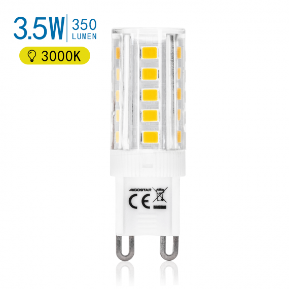 Lampadina LED G9 6W Luce Calda 3000K 600 Lumen Aigostar