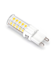 LAMPADINA LED G9 4W 400 LUMEN 3000K LUCE CALDA L55W17H17mm ANGOLO 360 GRADI EQUIVALE A 35W INCADESCENZA - AIGOSTAR LAMPADINA LED G9 4W 400 LUMEN 3000K LUCE CALDA L55W17H17mm ANGOLO 360 GRADI EQUIVALE A 35W INCADESCENZA - AIGOSTAR