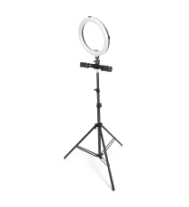 RING LIGHT LUCE LED AD ANELLO 10W 550 LUMEN LUCE DA CALDA A FREDDA CCT 3000K-6500K PER SELFIE SMARTPHONE L1650W270T70 - CLASSE A RING LIGHT LUCE LED AD ANELLO 10W 550 LUMEN LUCE DA CALDA A FREDDA CCT 3000K-6500K PER SELFIE SMARTPHONE L1650W270T70 - CLASSE A