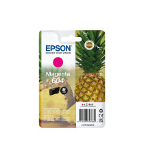 EPSON 604 MAGENTA ANANAS C13T10G34010 CARTUCCIA ORIGINALE PER EPSON XP 2200,3200,4200,WF 2910,2930,2950 T604 130 PAGINE