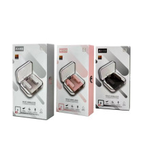 COPPIA DI AURICOLARI AIR28 + CHARGING CASE BIANCO EARPHONE BLUETOOTH V5.0 WI-FI CUFFIE MINI WHITE PER iOS e ANDROID SENZA FILI COPPIA DI AURICOLARI AIR28 + CHARGING CASE BIANCO EARPHONE BLUETOOTH V5.0 WI-FI CUFFIE MINI WHITE PER iOS e ANDROID SENZA FILI