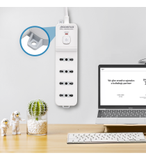 MULTIPRESA CIABATTA ELETTRICA 4 POSTI CON INTERRUTTORE GENERALE CAVO DA 5 METRI SPINA:10A 250V 2P+E PRESA:10A 250V 4-WAY P11 MULTIPRESA CIABATTA ELETTRICA 4 POSTI CON INTERRUTTORE GENERALE CAVO DA 5 METRI SPINA:10A 250V 2P+E PRESA:10A 250V 4-WAY P11