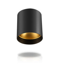 DOWNLIGHT IN METALLO NERO CON ATTACCO GU10 MAX 35W - RESISTENZA IK08 DA INTERNO - APPLIQUE - AIGOSTAR DOWNLIGHT IN METALLO NERO CON ATTACCO GU10 MAX 35W - RESISTENZA IK08 DA INTERNO - APPLIQUE - AIGOSTAR
