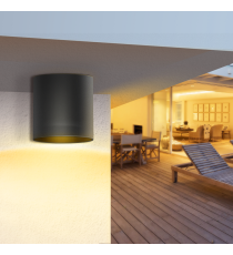 DOWNLIGHT IN METALLO NERO CON ATTACCO GU10 MAX 35W - RESISTENZA IK08 DA INTERNO - APPLIQUE - AIGOSTAR DOWNLIGHT IN METALLO NERO CON ATTACCO GU10 MAX 35W - RESISTENZA IK08 DA INTERNO - APPLIQUE - AIGOSTAR
