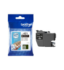 ORIGINALE BROTHER LC421BK NERA CARTUCCIA ORIGINALE PER BROTHER DCP-J1050DW,J1140DW,MFC-J1010DW LC-421 200 PAGINE