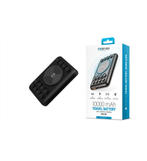 POWER BANK 10000mAh CON RICARICA WIRELESS FOREVER WTB-100 NERO - 18W - QC 3.0 RICARICA FAST - QI TECHNOLOGY - 10W WIFI CHARGING! POWER BANK 10000mAh CON RICARICA WIRELESS FOREVER WTB-100 NERO - 18W - QC 3.0 RICARICA FAST - QI TECHNOLOGY - 10W WIFI CHARGING!