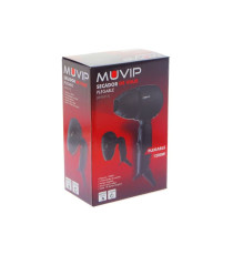 ASCIUGACAPELLI DA VIAGGIO MUVIP MV0215 NERO 1200W - PIEGHEVOLE - 2 VELOCITA' DI ASCIUGATURA - PHON CON CAVO 1.8 METRI ASCIUGACAPELLI DA VIAGGIO MUVIP MV0215 NERO 1200W - PIEGHEVOLE - 2 VELOCITA' DI ASCIUGATURA - PHON CON CAVO 1.8 METRI