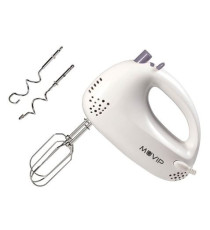 SBATTITORE DA CUCINA MUVIP MV0265 - POTENTE 200W - 5 VELOCITA' - PULSANTE TURBO - FREE BPA - MIXER - IMPASTATRICE SBATTITORE DA CUCINA MUVIP MV0265 - POTENTE 200W - 5 VELOCITA' - PULSANTE TURBO - FREE BPA - MIXER - IMPASTATRICE