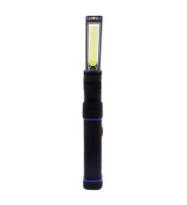TORCIA LED ELBAT EB0273 PIEGHEVOLE NERA-BLU 300 LUMEN - 3W LUCE BIANCA - 3 MODALITA' DIFFERENTI MISURA 38x32x320mm TORCIA LED ELBAT EB0273 PIEGHEVOLE NERA-BLU 300 LUMEN - 3W LUCE BIANCA - 3 MODALITA' DIFFERENTI MISURA 38x32x320mm