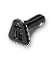 CARICATORE DA AUTO UNIVERSALE 3 PORTE USB - 26W NERO TQCC-2003 - CARICA RAPIDA 2,4A - ADATTATORE PER ACCENDISIGARI CARICATORE DA AUTO UNIVERSALE 3 PORTE USB - 26W NERO TQCC-2003 - CARICA RAPIDA 2,4A - ADATTATORE PER ACCENDISIGARI