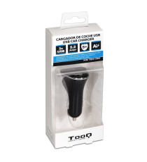CARICATORE DA AUTO UNIVERSALE 3 PORTE USB - 26W NERO TQCC-2003 - CARICA RAPIDA 2,4A - ADATTATORE PER ACCENDISIGARI CARICATORE DA AUTO UNIVERSALE 3 PORTE USB - 26W NERO TQCC-2003 - CARICA RAPIDA 2,4A - ADATTATORE PER ACCENDISIGARI