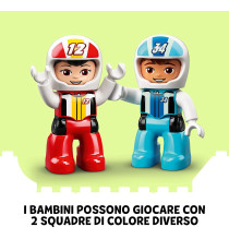 Lego Duplo - Auto da corsa - LEGO 10947 Auto da corsa LEGO DUPLO Town ANNI 2+