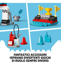 Lego Duplo - Auto da corsa - LEGO 10947 Auto da corsa LEGO DUPLO Town ANNI 2+