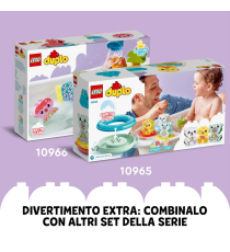 Lego Duplo - Ora del bagnetto: Panda rosso galleggiante - LEGO 10964  giochi per vasca da bagno ANNI 1.5+