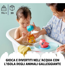 Lego Duplo - Ora del bagnetto: Isola degli animali galleggiante - LEGO 10966  giochi per vasca da bagno ANNI 1.5+