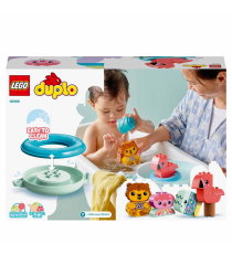 Lego Duplo - Ora del bagnetto: Isola degli animali galleggiante - LEGO 10966  giochi per vasca da bagno ANNI 1.5+