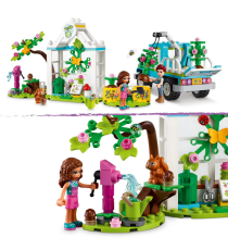 Lego Friends - Veicolo pianta-alberi - LEGO 41707 ispirato alla natura con giardino, auto e animali ANNI 6+