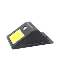 LAMPADA SOLARE LED DA PARETE ELBAT EB0394 110 LUMEN 6500K LUCE FREDDA IP44 MISURA 9,6x12,4x4,8 cm APPLIQUE MURO BATTERIA 1200mAh