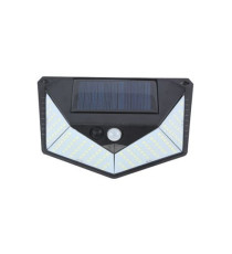 LAMPADA SOLARE LED DA PARETE A 3 LATI ELBAT EB0395 250 LUMEN 6500K LUCE FREDDA IP44 MISURA 15x10x5.5cm APPLIQUE MURO 1200mAh LAMPADA SOLARE LED DA PARETE A 3 LATI ELBAT EB0395 250 LUMEN 6500K LUCE FREDDA IP44 MISURA 15x10x5.5cm APPLIQUE MURO 1200mAh