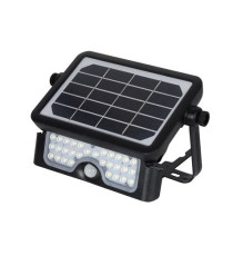 LAMPADA SOLARE LED DA PARETE ELBAT EB0385 5W 500 LUMEN 6000K LUCE FREDDA IP65 MISURA 14.5x9.6x7.9cm APPLIQUE DA MURO