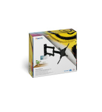 SUPPORTO STAFFA PORTA TV DA 13 A 42 POLLICI CON BRACCIO TOOQ LP2142TNL-B - DA 13" A 42" - PORTATA 20KG - VESA DA 75X75 A 200X200