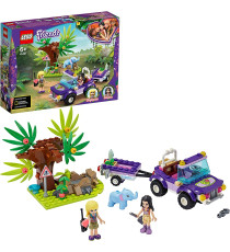 Lego Friends - Salvataggio nella giungla dell'elefantino - LEGO 41421 include una scena nella foresta e un fuoristrada ANNI 6+ Lego Friends - Salvataggio nella giungla dell'elefantino - LEGO 41421 include una scena nella foresta e un fuoristrada ANNI 6+