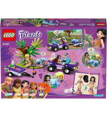 Lego Friends - Salvataggio nella giungla dell'elefantino - LEGO 41421 include una scena nella foresta e un fuoristrada ANNI 6+