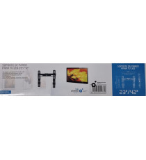 SUPPORTO STAFFA PORTA TV FISSA DA 23 A 42 POLLICI CROMAD CR0534 - DA 23" A 42" - PORTATA 40KG - VESA 200X200 DA PARETE SUPPORTO STAFFA PORTA TV FISSA DA 23 A 42 POLLICI CROMAD CR0534 - DA 23" A 42" - PORTATA 40KG - VESA 200X200 DA PARETE