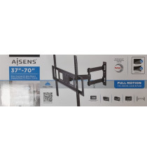 SUPPORTO STAFFA PORTA TV DA 37 A 70 POLLICI CON BRACCIO GIREVOLE AISENS WT70TSLE-021 -DA 37" A 70"-PORTATA 35KG-VESA MAX 600X400