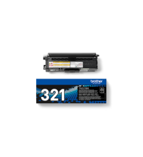 BROTHER TN-321BK NERO TONER ORIGINALE PER BROTHER HL-L8250CDN L8350CDWT L8650CDW L8850CDW DCP L8400CDN TN321 2.500 PAGINE
