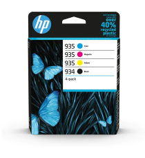 PACK ORIGINALE HP 934 935  6ZC72AE CARTUCCIA ORIGINALE PER HP OfficeJet Pro 6230 6800 6820 934BK 935C 935M 935Y