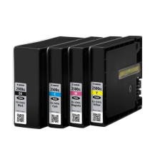 Multipack 4 Cartucce Originali Canon PGI-2500XL 9254B004 9254B010 Nero Ciano Magenta Giallo per Stampanti MAXIFY