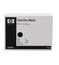 CARTUCCIA HP C6195A NERA ORIGINALE ASCIUGATURA RAPIDA PER Thermal InkJet 2.5, HP TIJ 2.5 CAPACITA' 42ml FAST DRY INK
