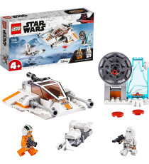 LEGO Star Wars - Snowspeeder - LEGO 75268 Speeder Bike, Base Starter Bric ANNI 4+ LEGO Star Wars - Snowspeeder - LEGO 75268 Speeder Bike, Base Starter Bric ANNI 4+