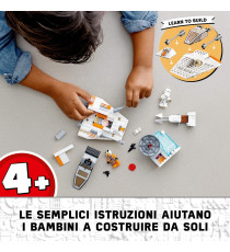 LEGO Star Wars - Snowspeeder - LEGO 75268 Speeder Bike, Base Starter Bric ANNI 4+ LEGO Star Wars - Snowspeeder - LEGO 75268 Speeder Bike, Base Starter Bric ANNI 4+