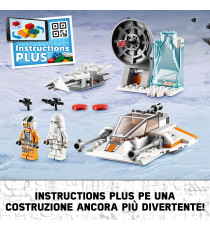 LEGO Star Wars - Snowspeeder - LEGO 75268 Speeder Bike, Base Starter Bric ANNI 4+ LEGO Star Wars - Snowspeeder - LEGO 75268 Speeder Bike, Base Starter Bric ANNI 4+