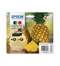 MULTIPACK EPSON 604XL BK-C-M-Y ANANAS C13T10H64010 CARTUCCIA ORIGINALE PER EPSON XP 2200,3200,4200,WF 2910,2930,2950 T604XL